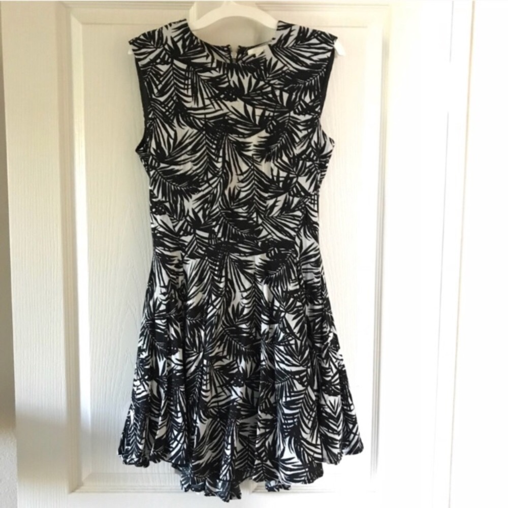 H&M Palm Print Dress